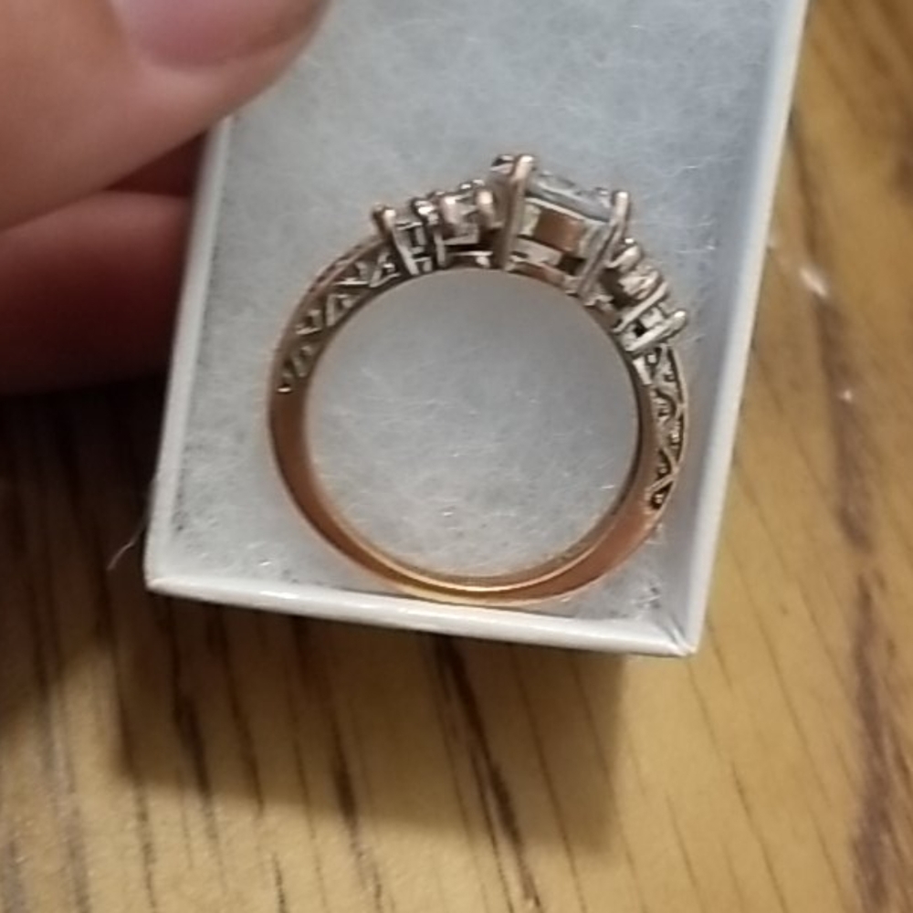 COPY - 25k cubic zirconia ring